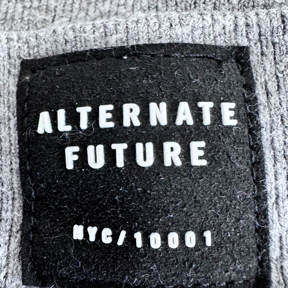 H&M Gray Beanie Alternative Future OS UNISEX - Picture 8 of 8